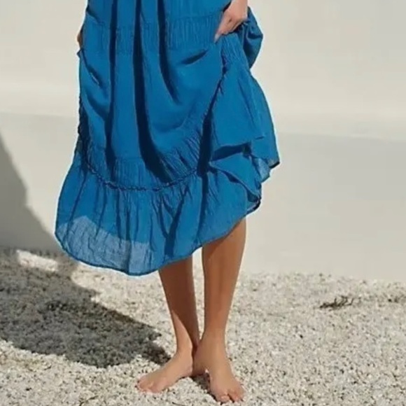 Free People Taking Sides Maxi dress NWT - Picture 2 of 2